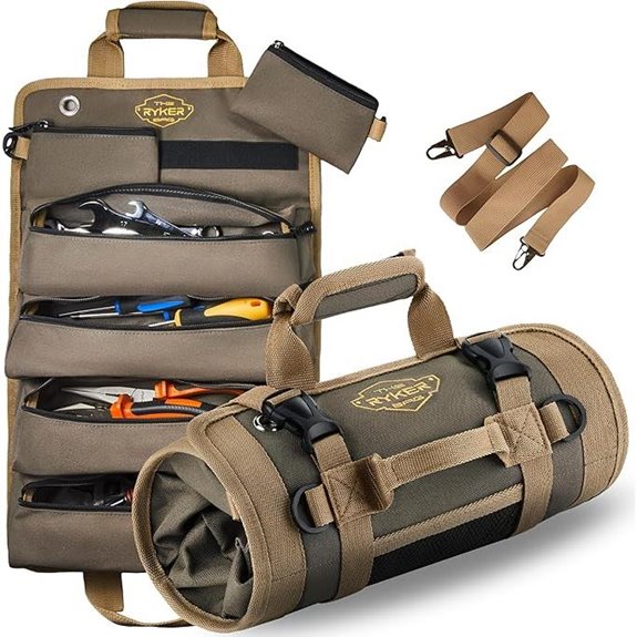 Ryker Roll Up Tool Bag Organizer for Dad