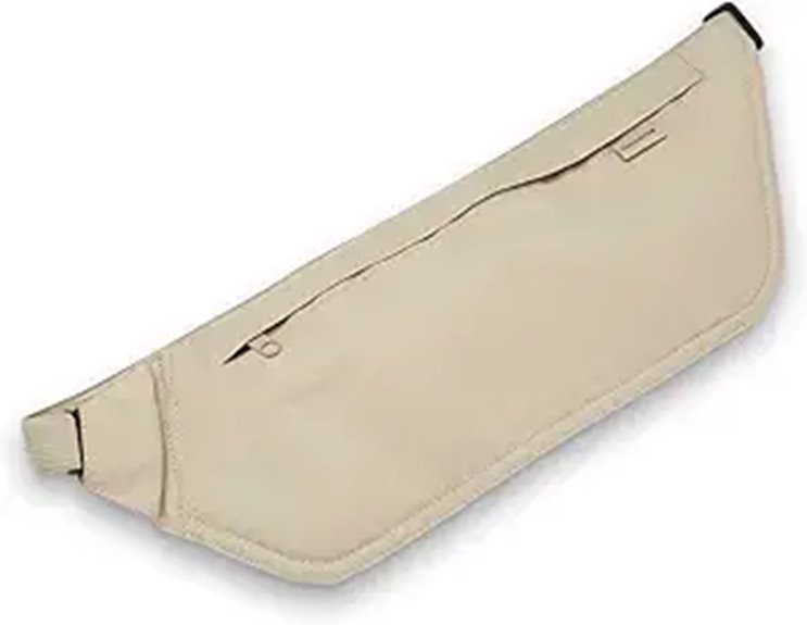 Samsonite RFID Security Waist Belt Cream One Size