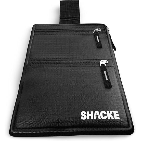 Shacke Hidden Travel Belt Wallet w/RFID Blocker
