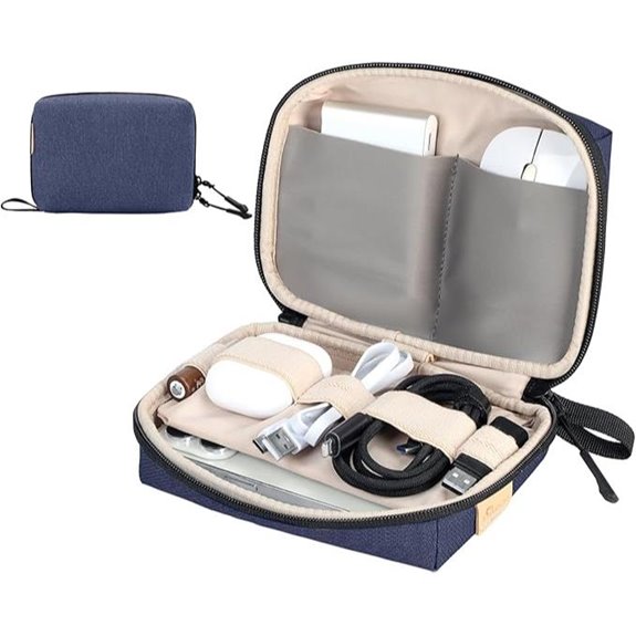 SIMTOP Electronics Organizer: Travel Cable Pouch