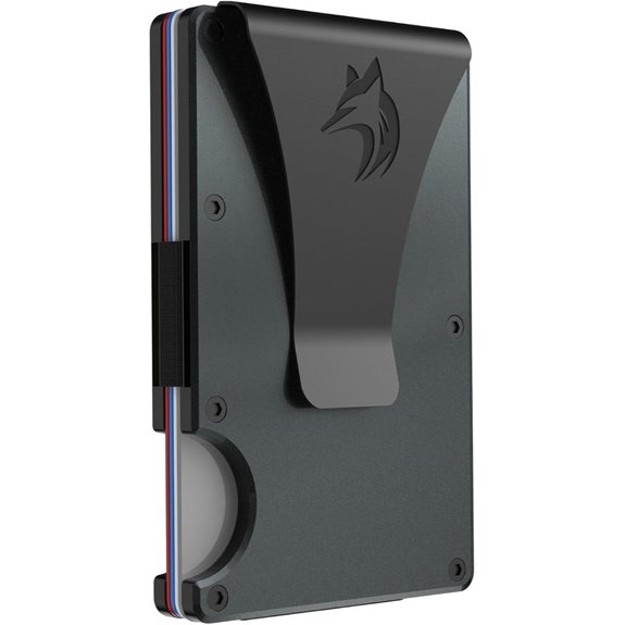 Slim RFID Blocking Wallet for Men with Clip