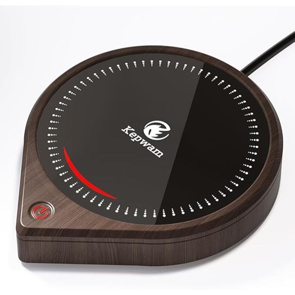 Smart Desk Coffee Warmer with Touch Auto Shut Off