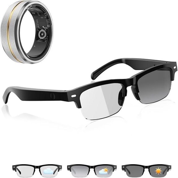 smart glasses and ring bundle