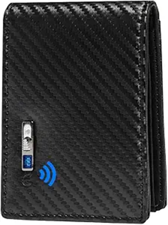 Smart Wallet with GPS Tracker Card Finder