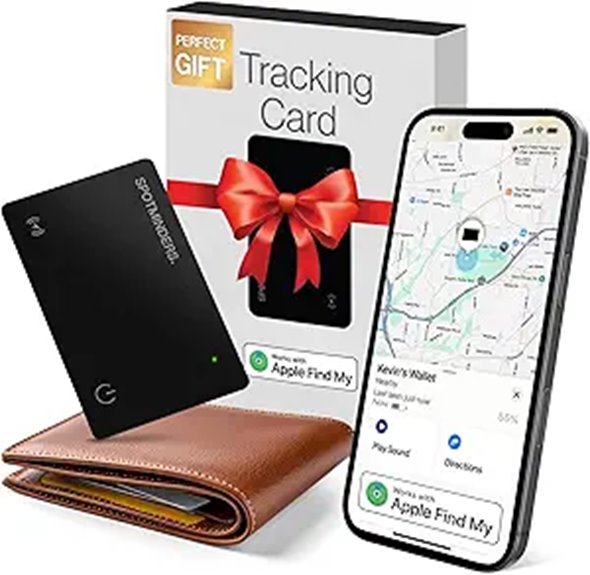 SPOTMINDERS MFi Wallet Tracker for Apple Find My