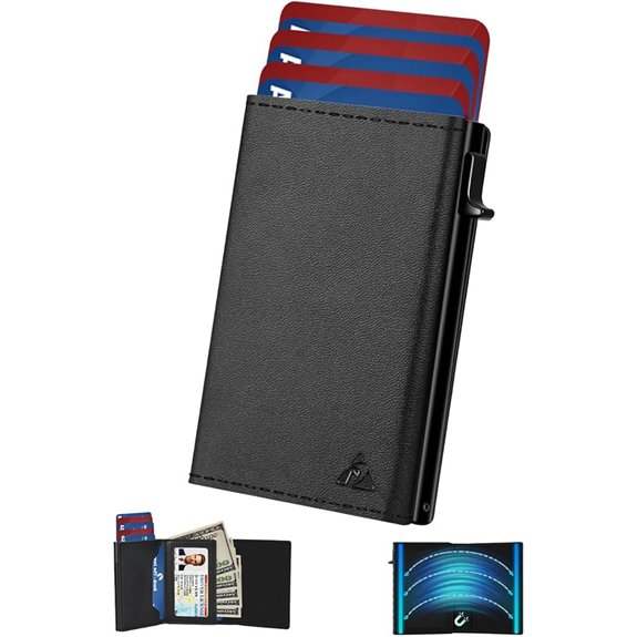 Men's RFID Front Pocket Wallet with ID Window