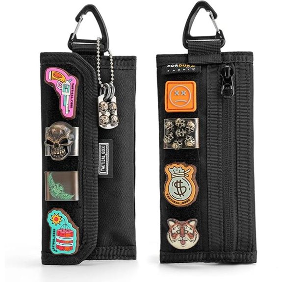 Tactical Geek A2 L Pouch Organizer Black