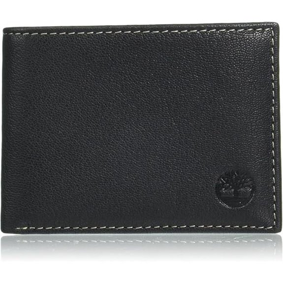 Timberland Men's Genuine Leather Passcase Security RFID Wallet