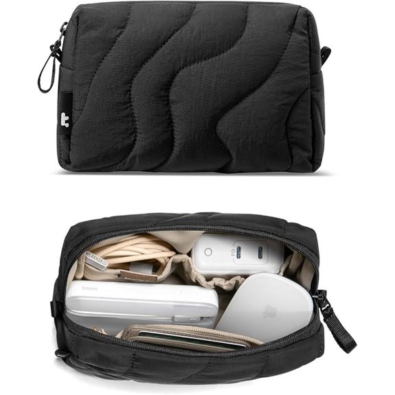 tomtoc Electronics Organizer Travel Case for Cords and Chargers