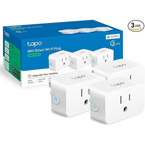 TP-Link Tapo Matter Smart Plug Mini (3-Pack)