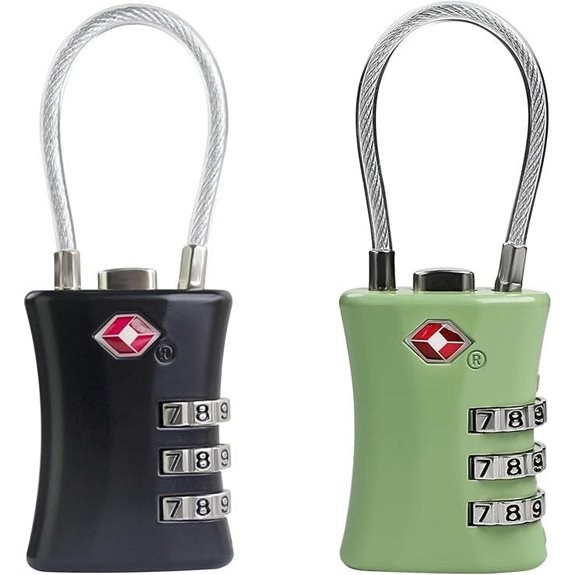 TSA Luggage Locks Anti-Theft Padlock (8)