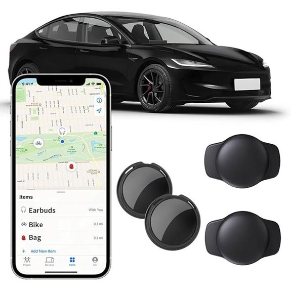 2 Pack GPS Tracker for Vehicles with Find My (iOS)