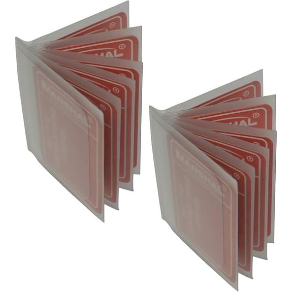 two to six page wallet inserts
