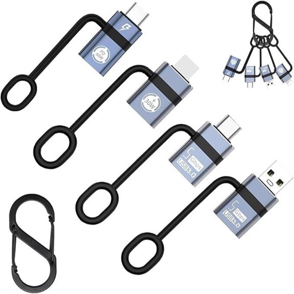 Type-C to USB 3.0 Adapter Set (4 Pack)