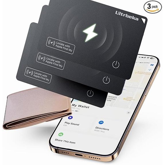 Ultra-Thin Air Tag Wallet Tracker (3-Pack)