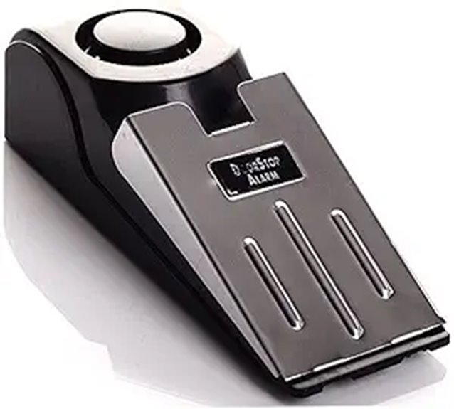 Upgraded Door Stop Alarm for Travel Security