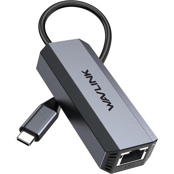 USB C to Ethernet Adapter for Laptop (5G)