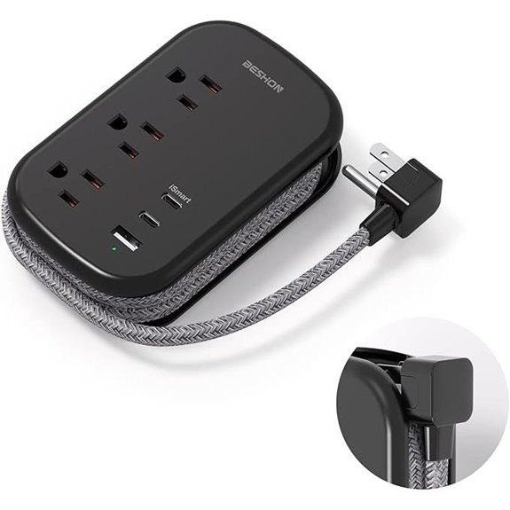 usb c travel power strip