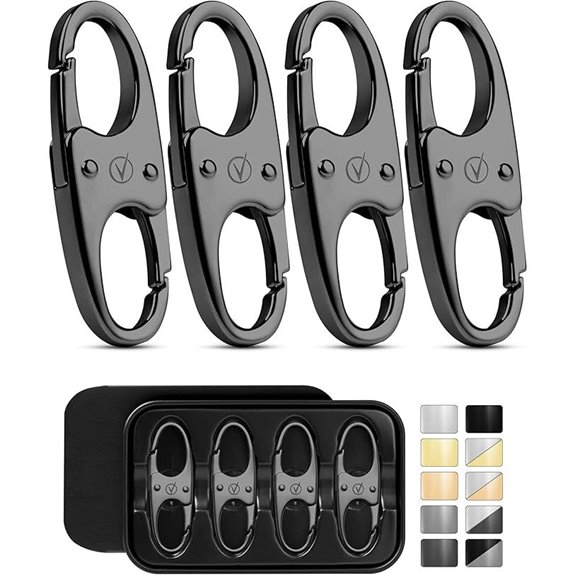 Vantamo Premium Zipper Clips Anti Theft Locks