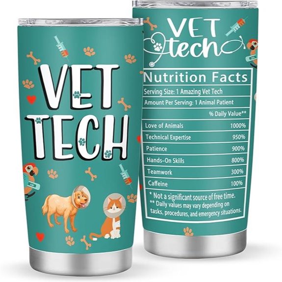 Vet Tech Gifts 20oz Tumbler for Veterinarians