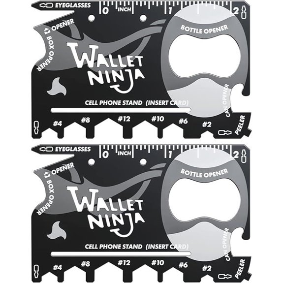 wallet ninja 18 in 1 multitool card