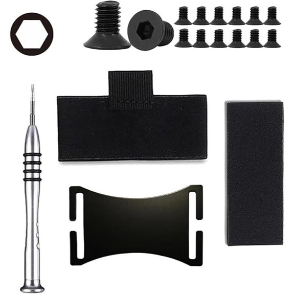Wallet Replacement Screw Kit – Black Strap Set