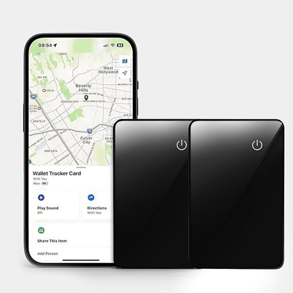 Wallet Tracker 2-Pack with Apple Find My Compatibility