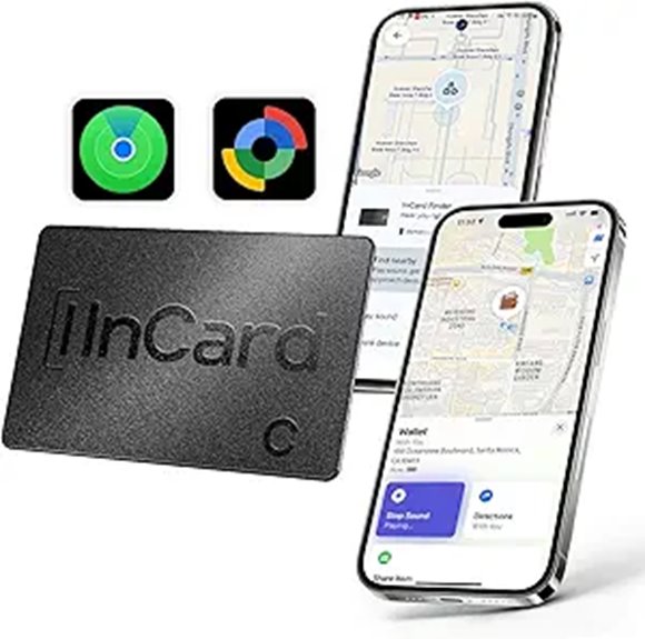 Wallet Tracker with 5-Year Battery IP68 Find My/Google Find Hub