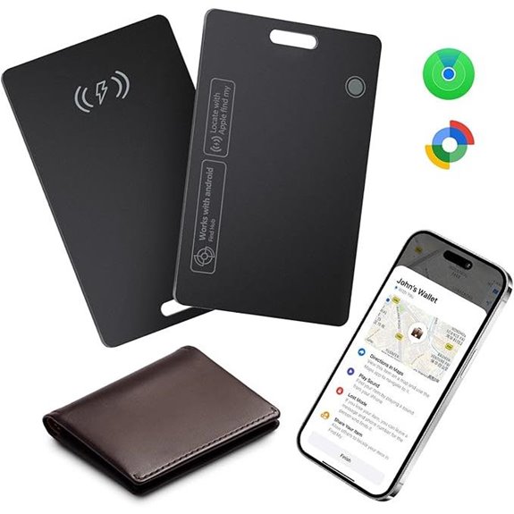 wallet tracker card for apple android