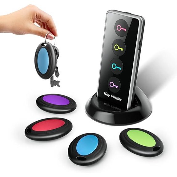 wireless key finder kit with led light