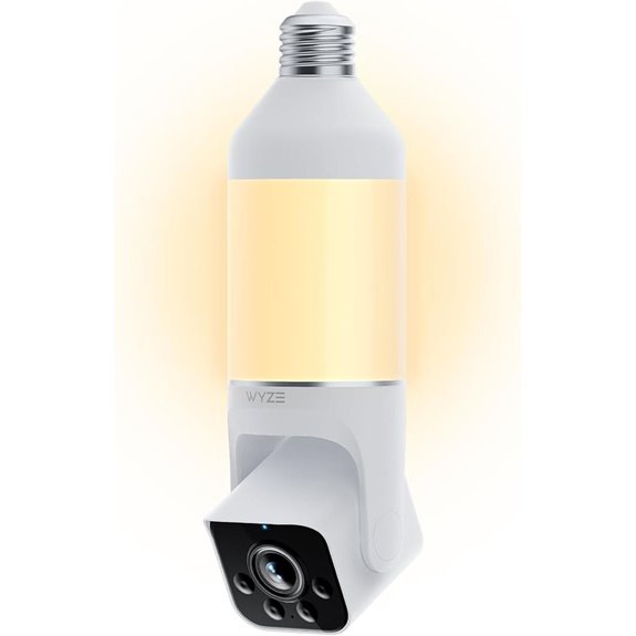Wyze Bulb Cam: 2K Outdoor Security Camera with Motion Sensor