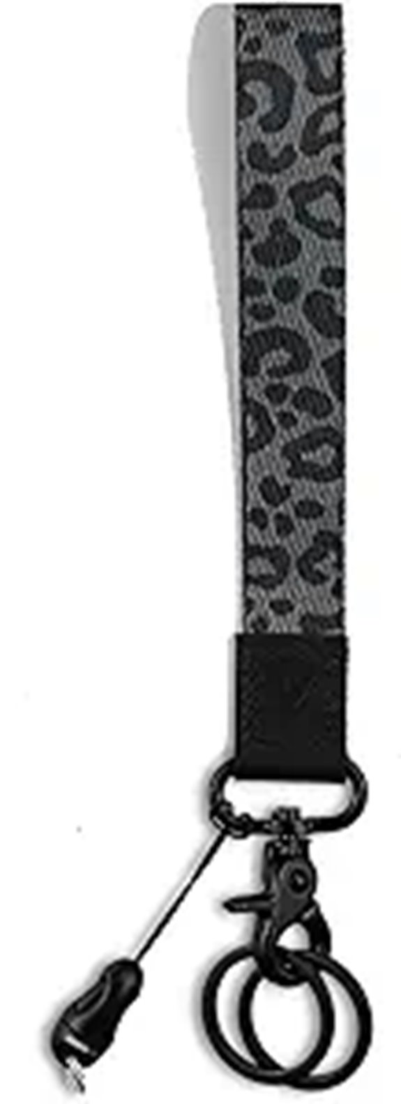 Yiflin Cute Wrist Lanyard (Black Leopard)